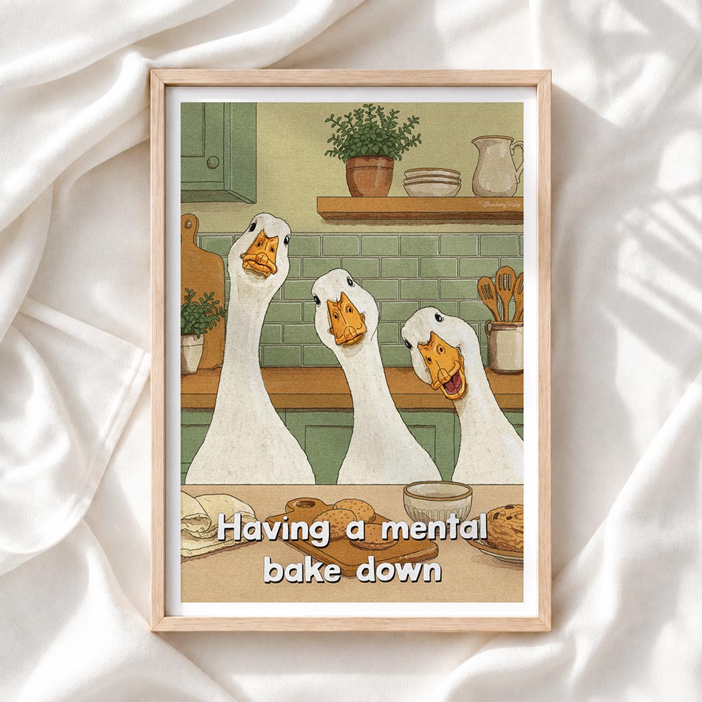 'Mental Bake Down' - Art Print