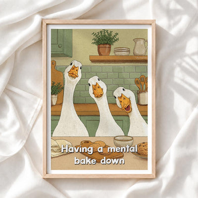 'Mental Bake Down' - Art Print