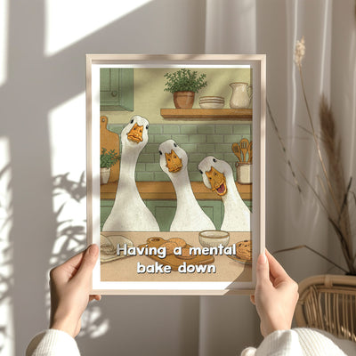 'Mental Bake Down' - Art Print