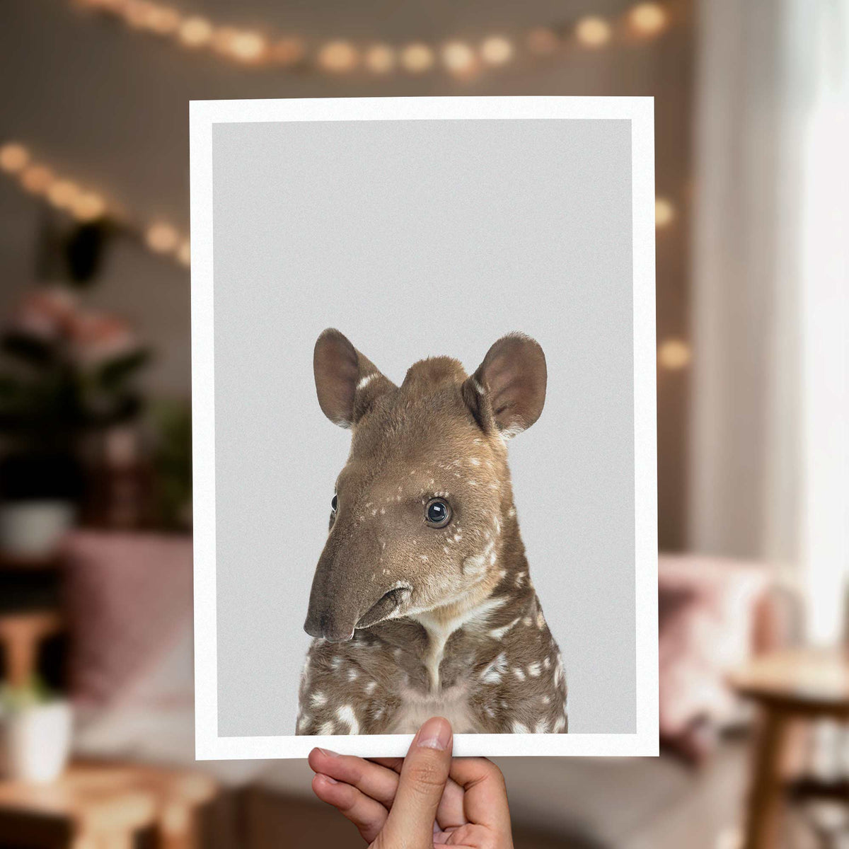 Baby Tapir - Nursery Animal Print