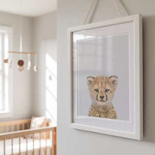 Baby Cheetah Art Print