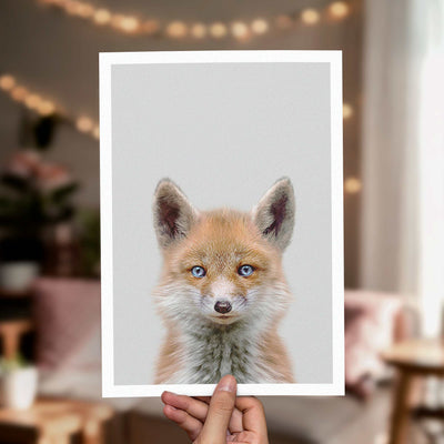 Fox - Nursery Animal Print