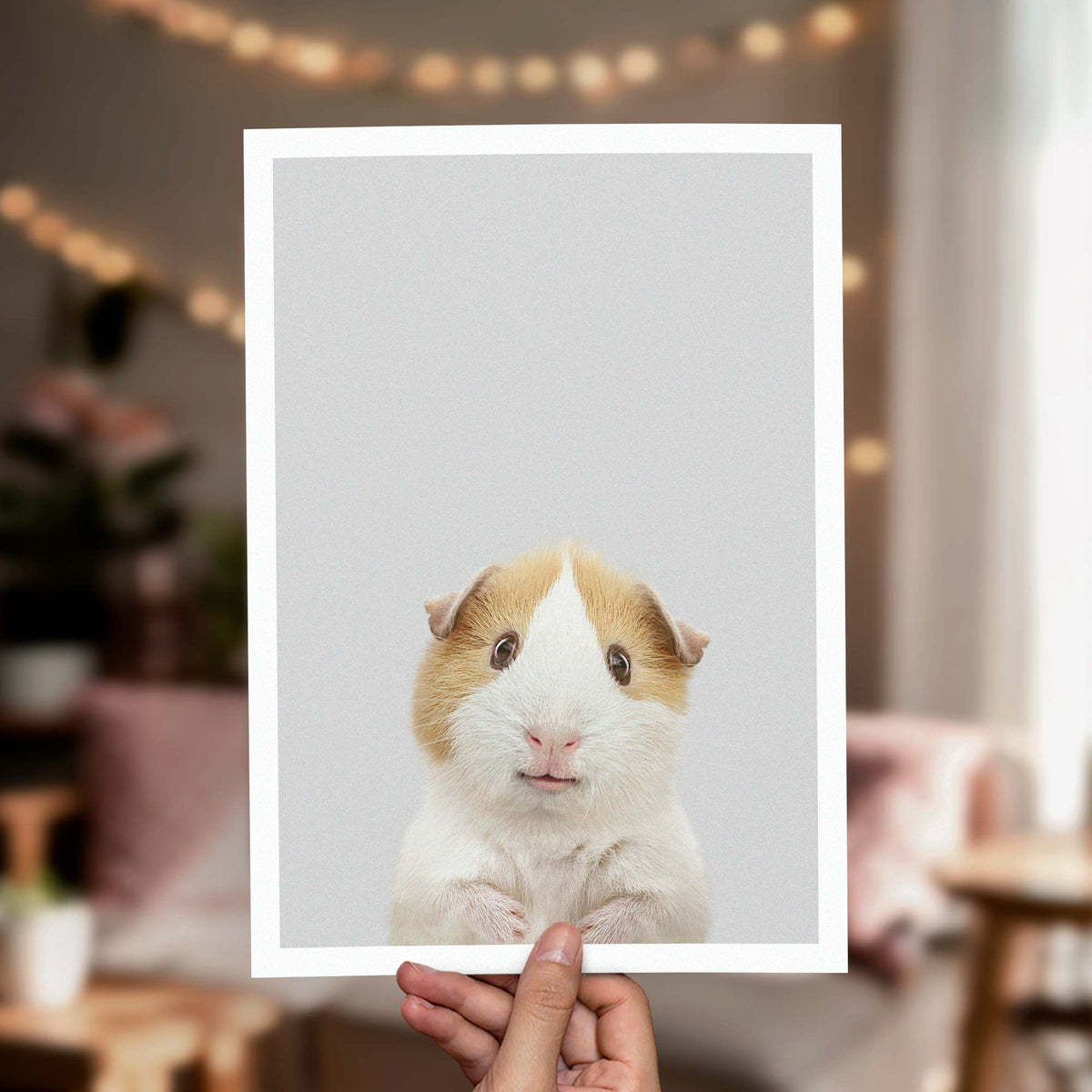 Guinea Pig - Nursery Animal Print