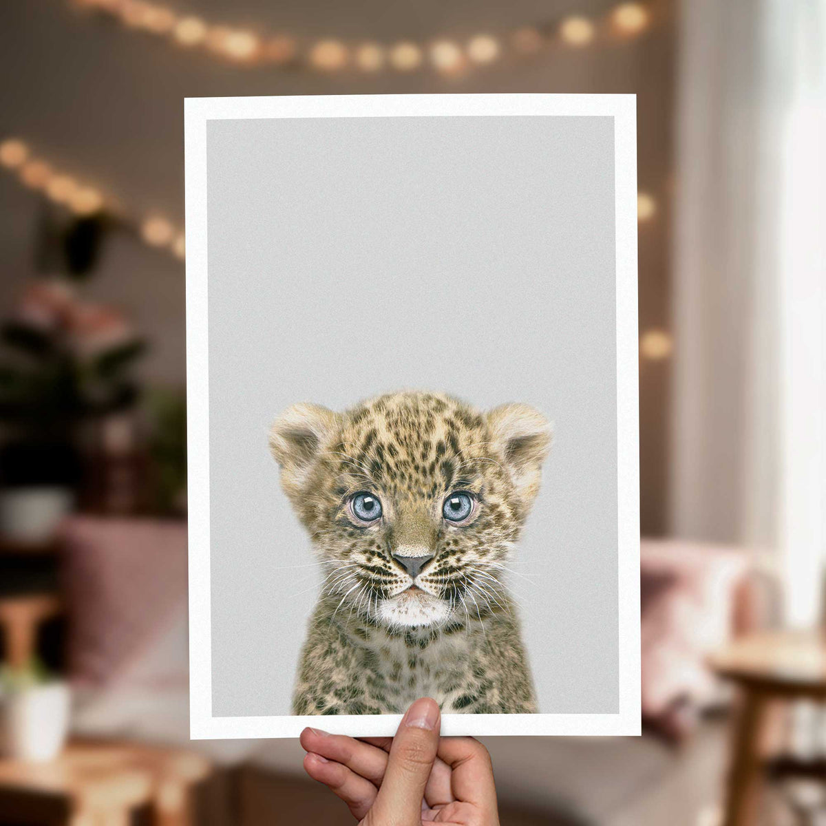 Leopard Cub - Nursery Animal Print