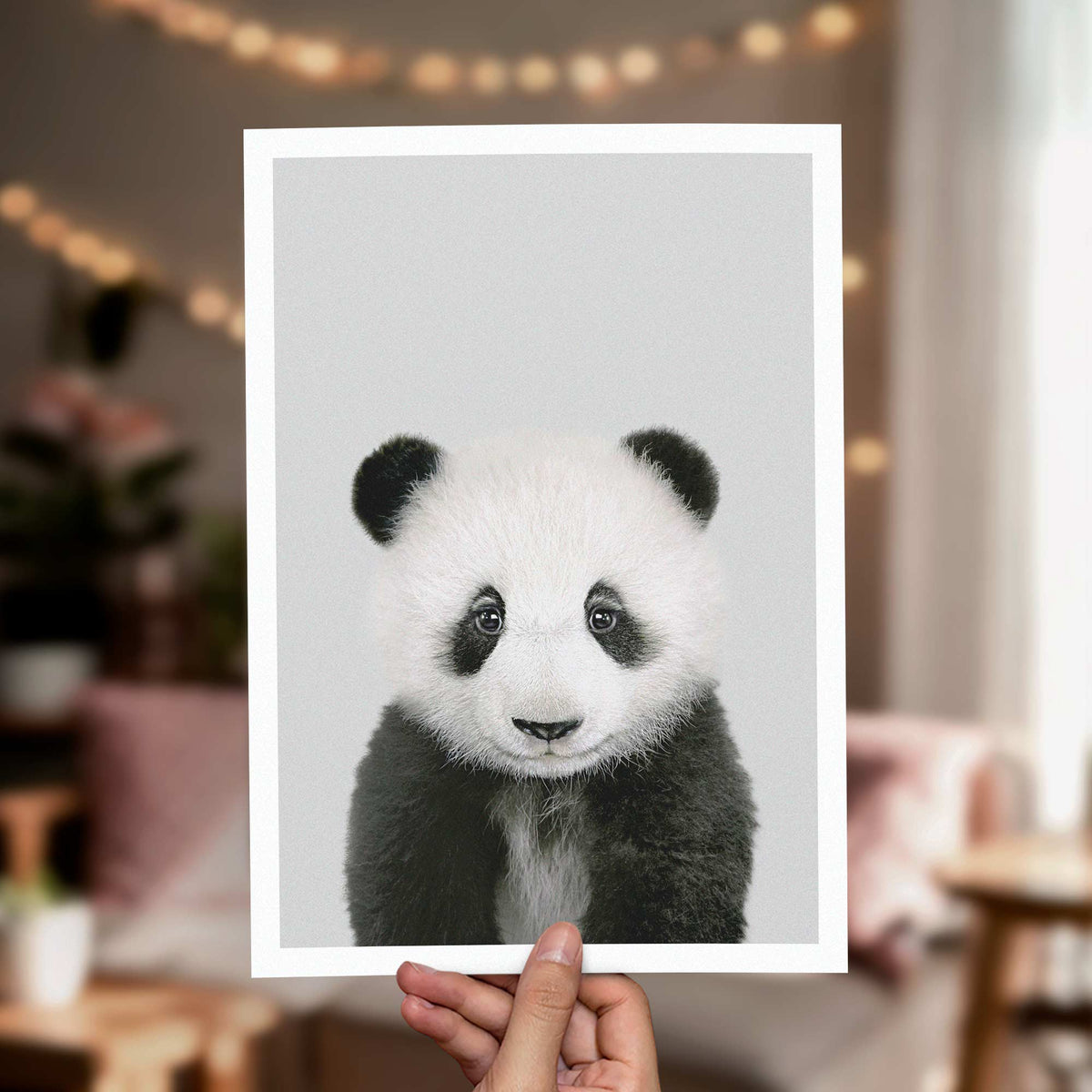 Panda - Nursery Animal Print