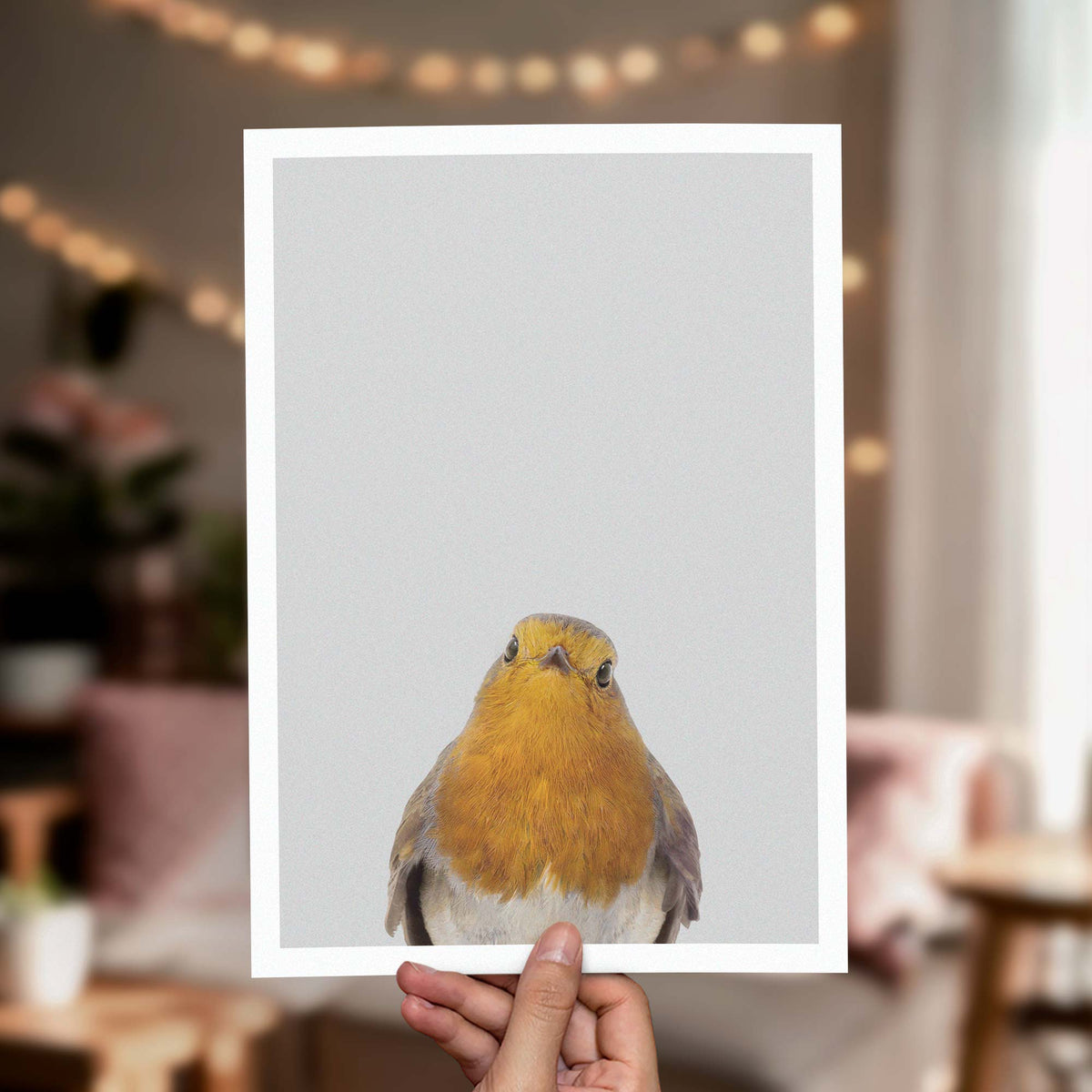 Robin - Nursery Animal Print