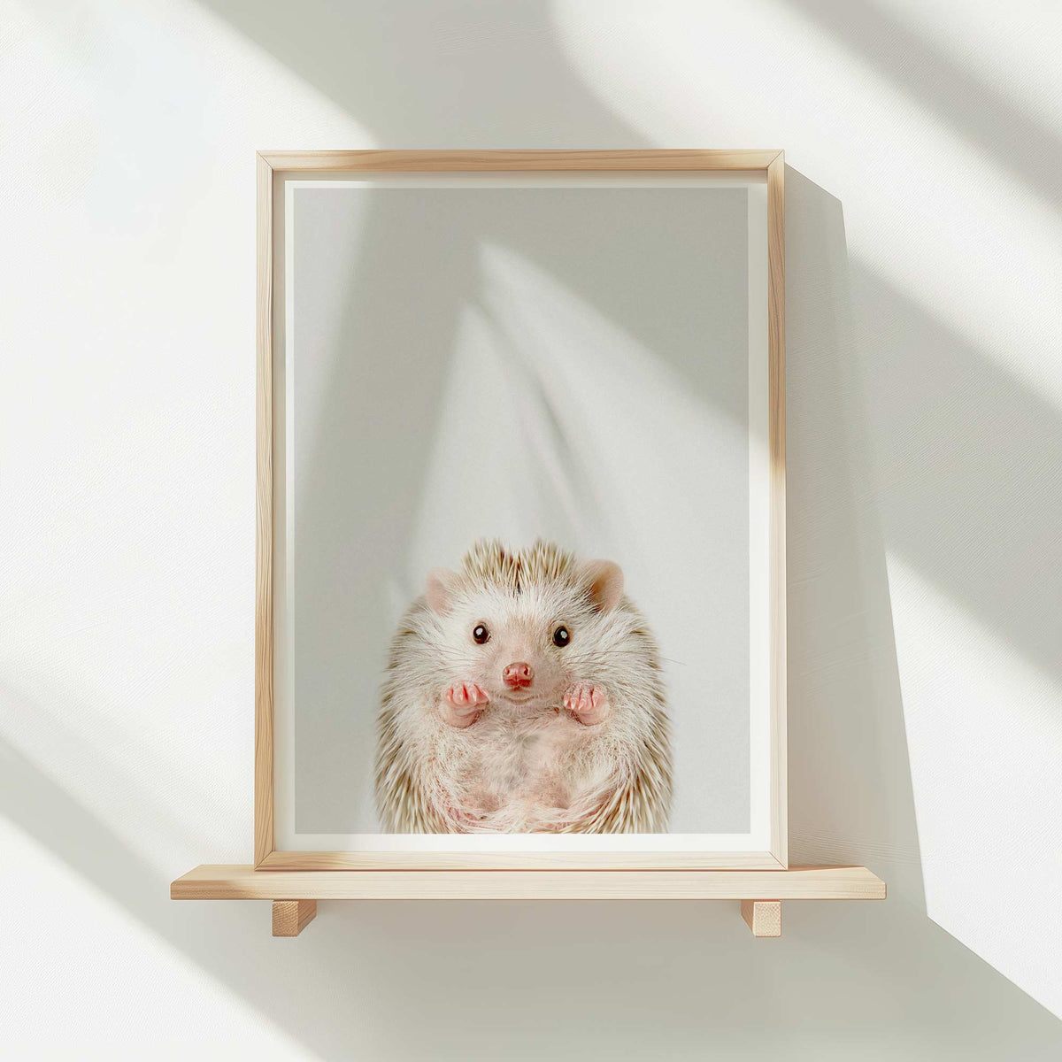 Baby Hedgehog - Nursery Animal Print