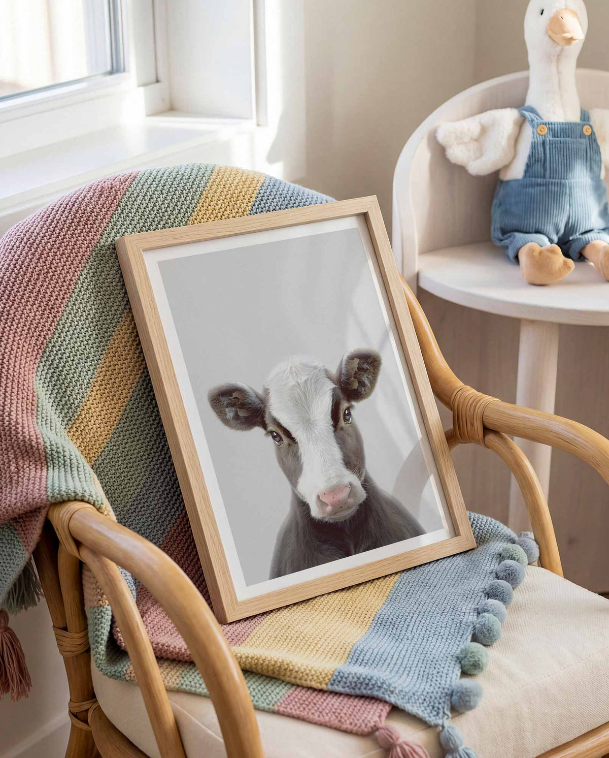 Cow - Nursery Animal Print
