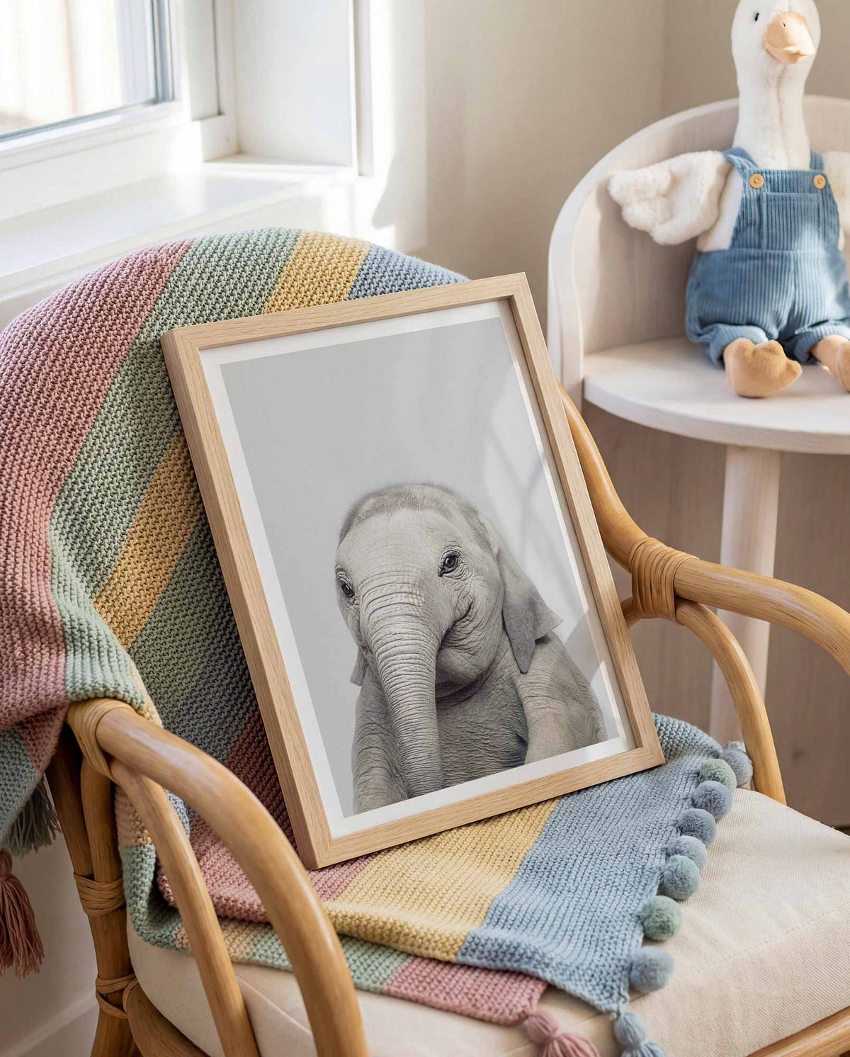 Elephant - Nursery Animal Print
