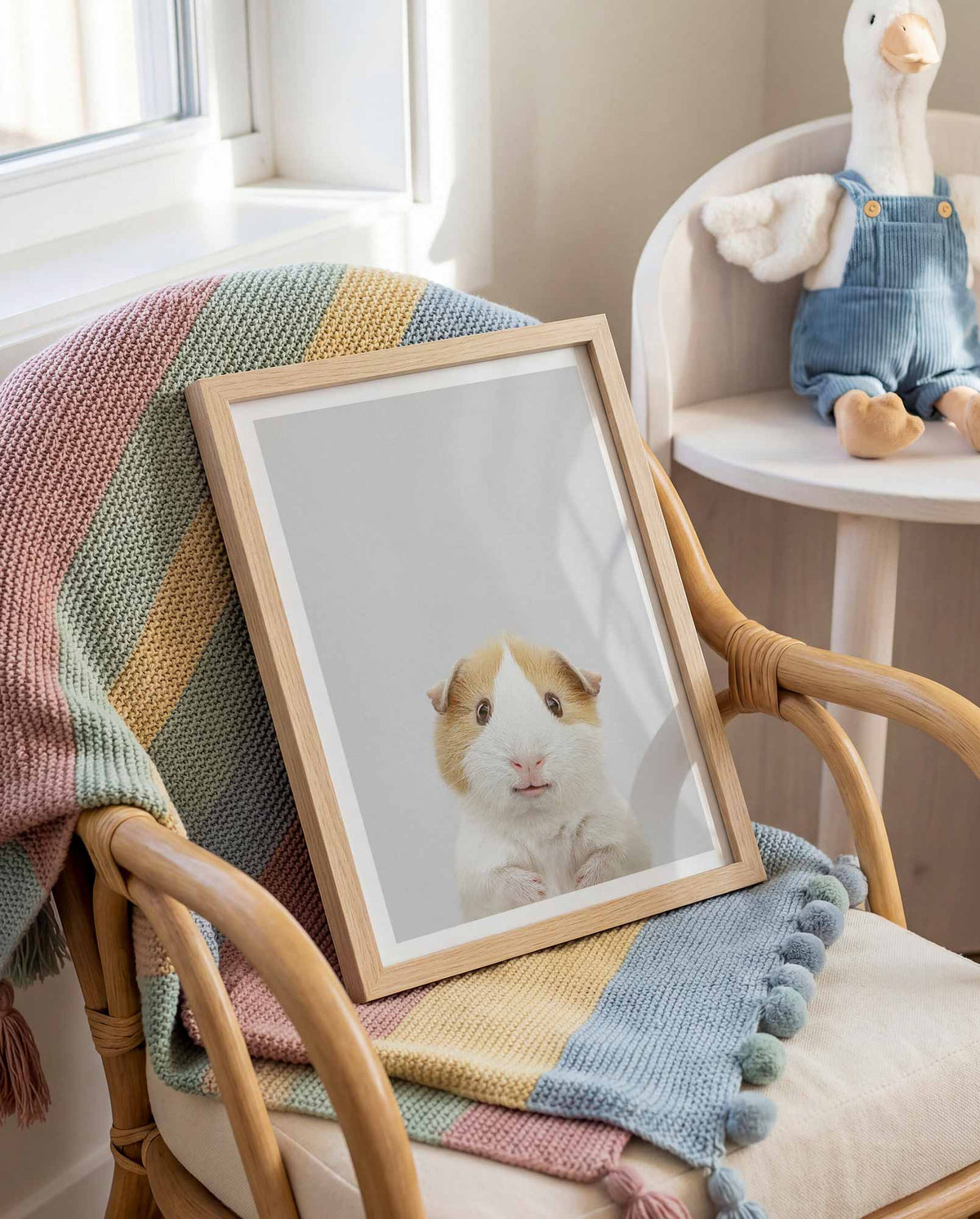 Guinea Pig - Nursery Animal Print