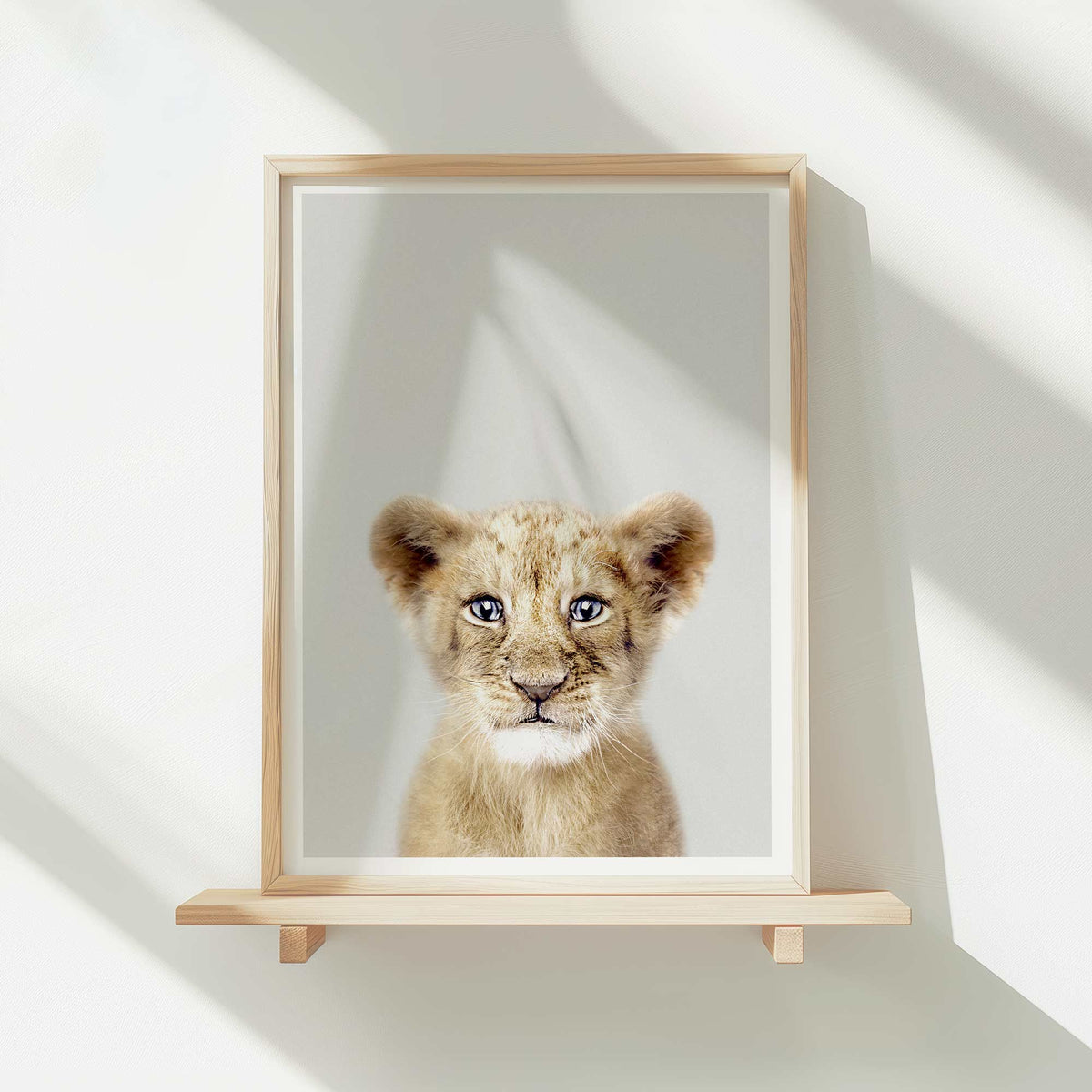 Lion Cub - Nursery Animal Print