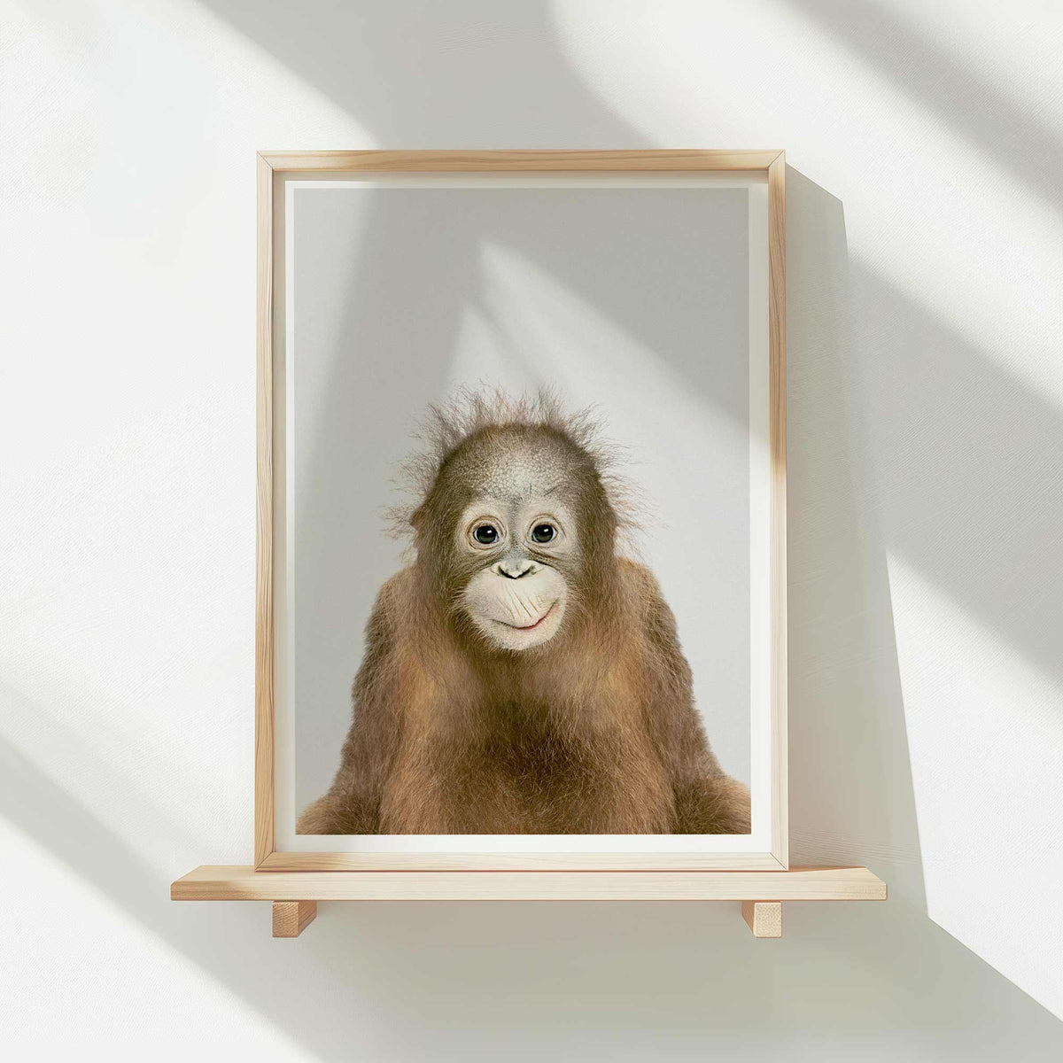 Orangutan - Nursery Animal Print