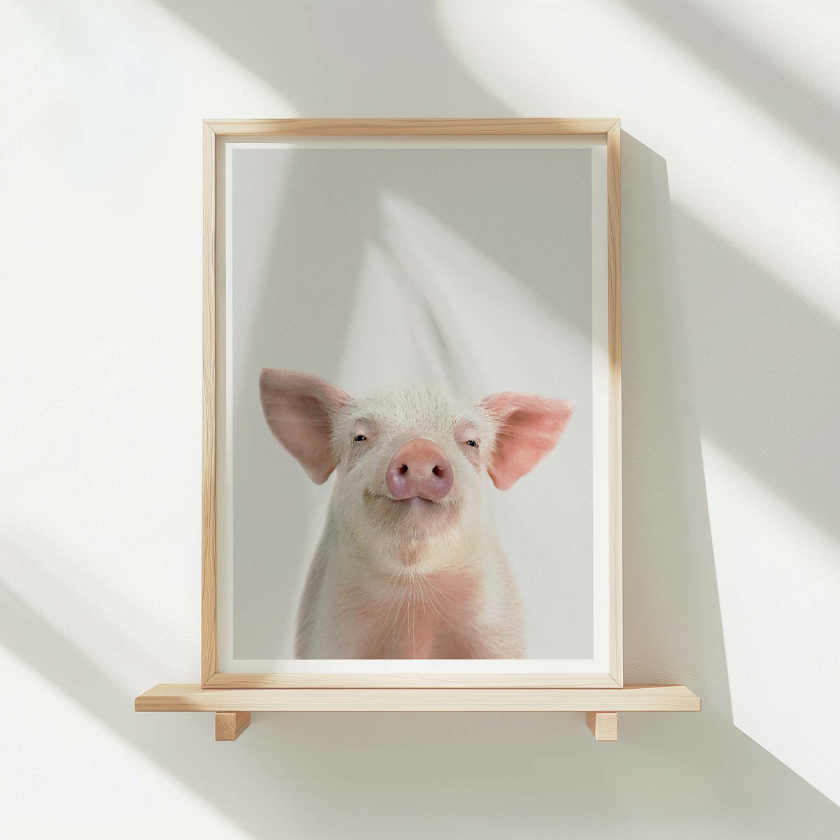 Piglet - Nursery Animal Print