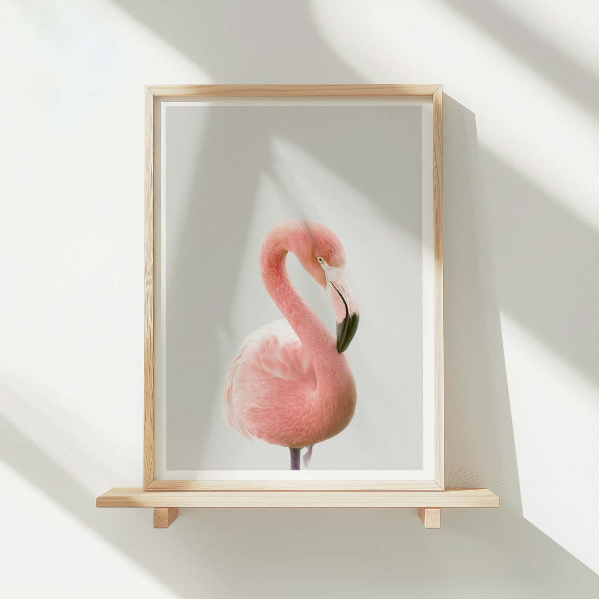 Pink Flamingo - Nursery Animal Print