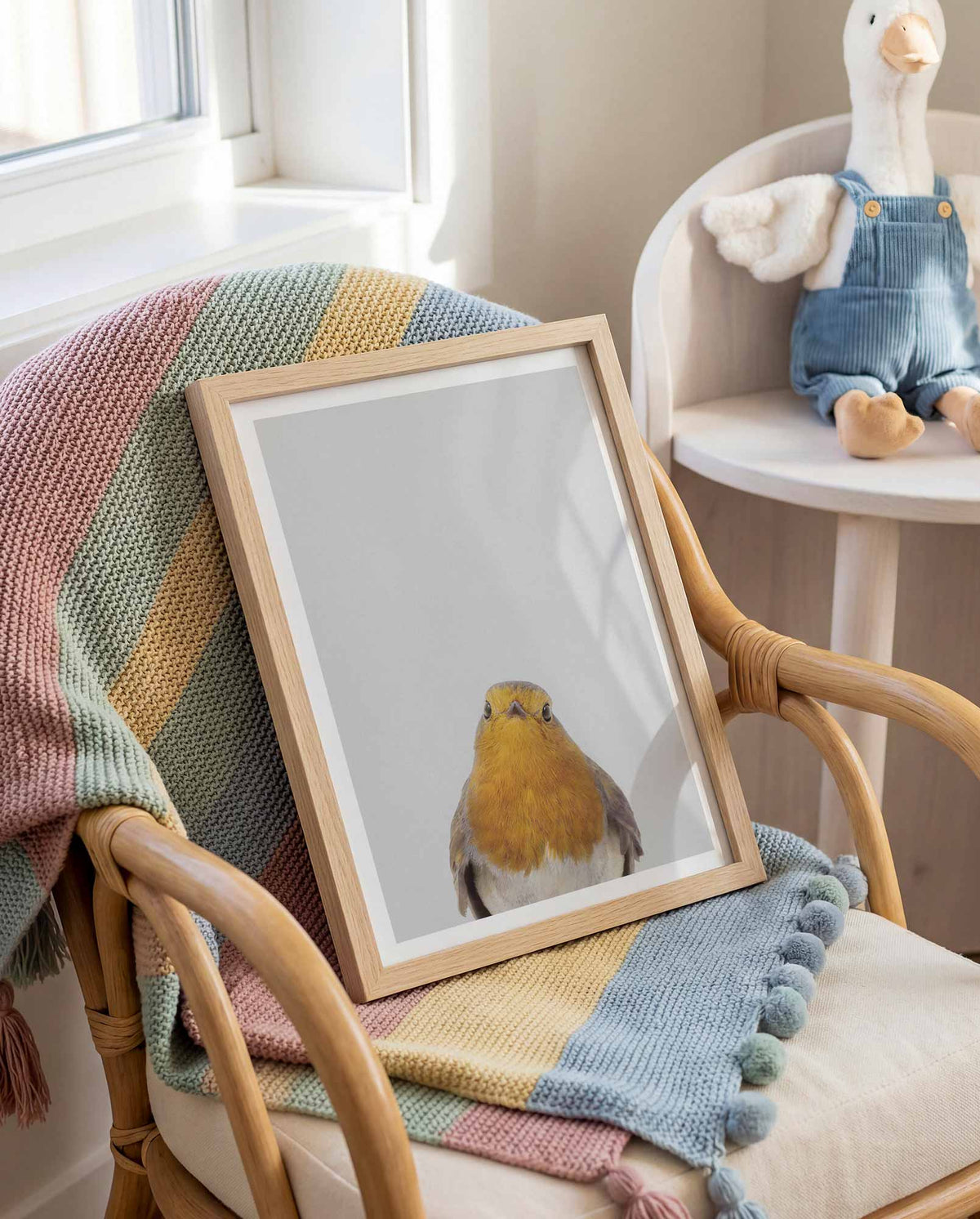 Robin - Nursery Animal Print