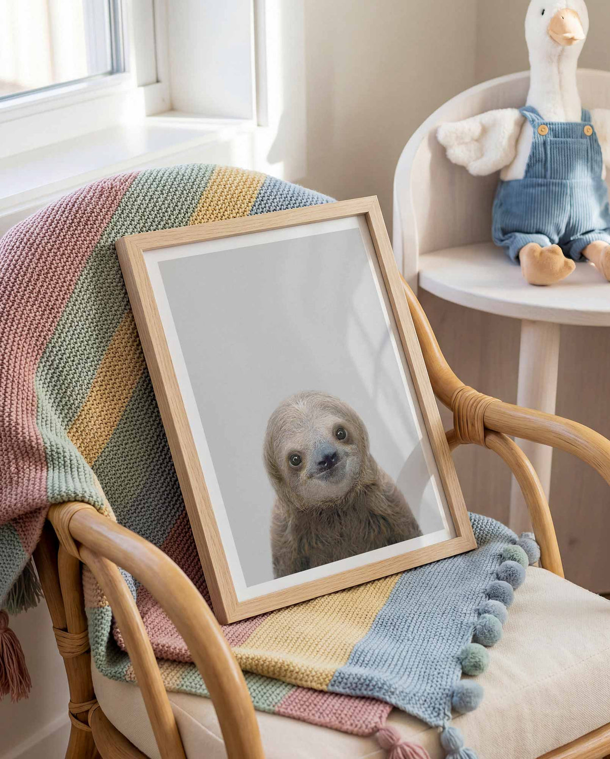 Sloth - Nursery Animal Print