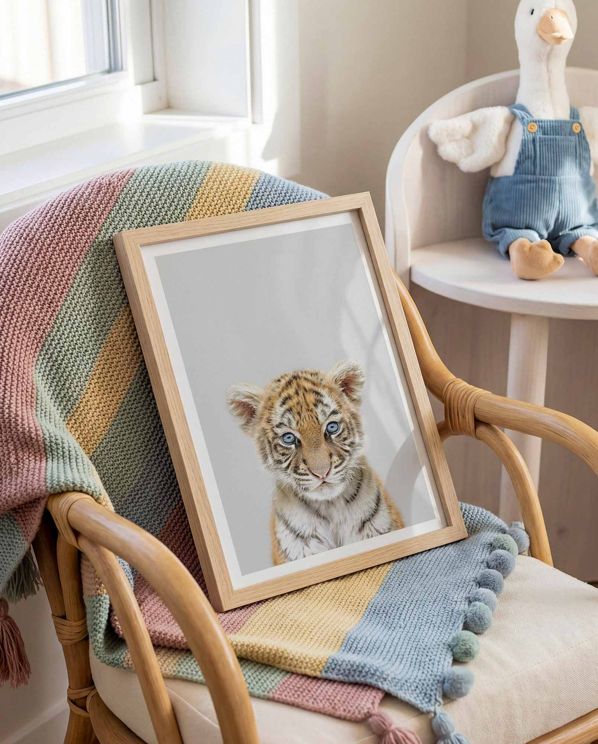 Tiger Cub - Nursery Animal Print