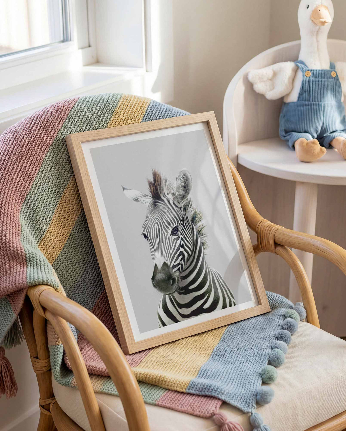 Zebra - Nursery Animal Print
