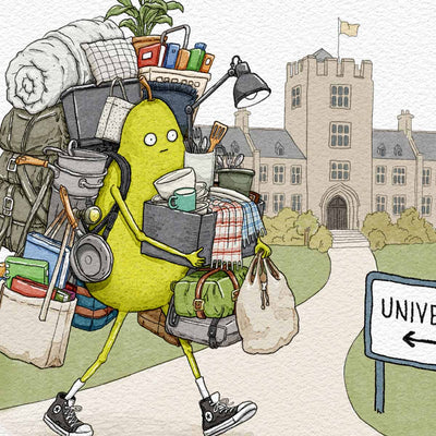 Off to Uni – A4 Personalised Art Print
