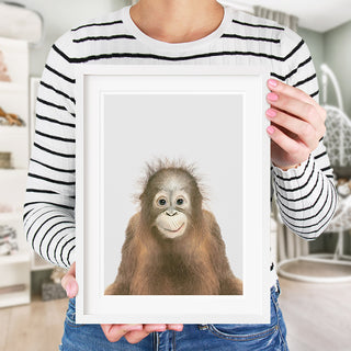 orangutan nursery decor 