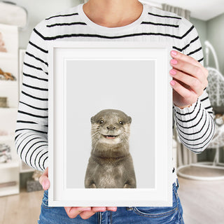 otter nursery decor 