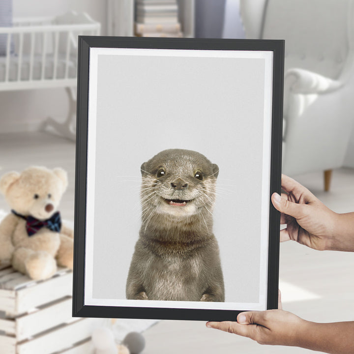 nursery animal prints otter