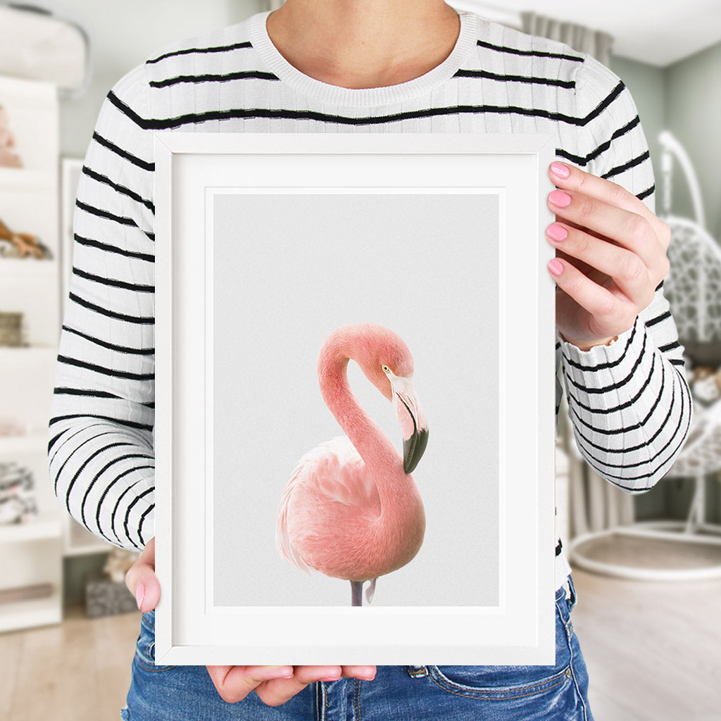 pink flamingo nursery decor 