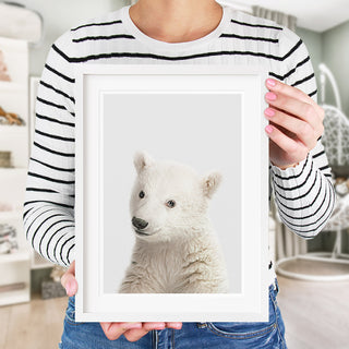 polar bear nursery decor 