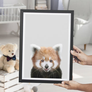 nursery animal prints red panda