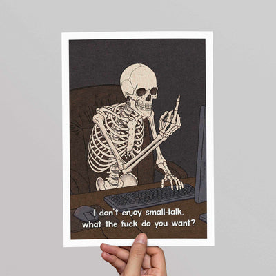 'Small Talk' - Art Print