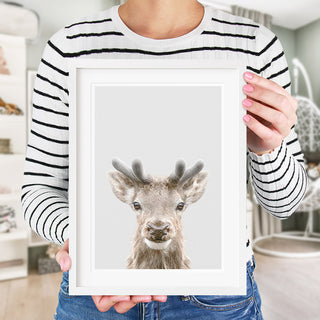 baby stag nursery decor 