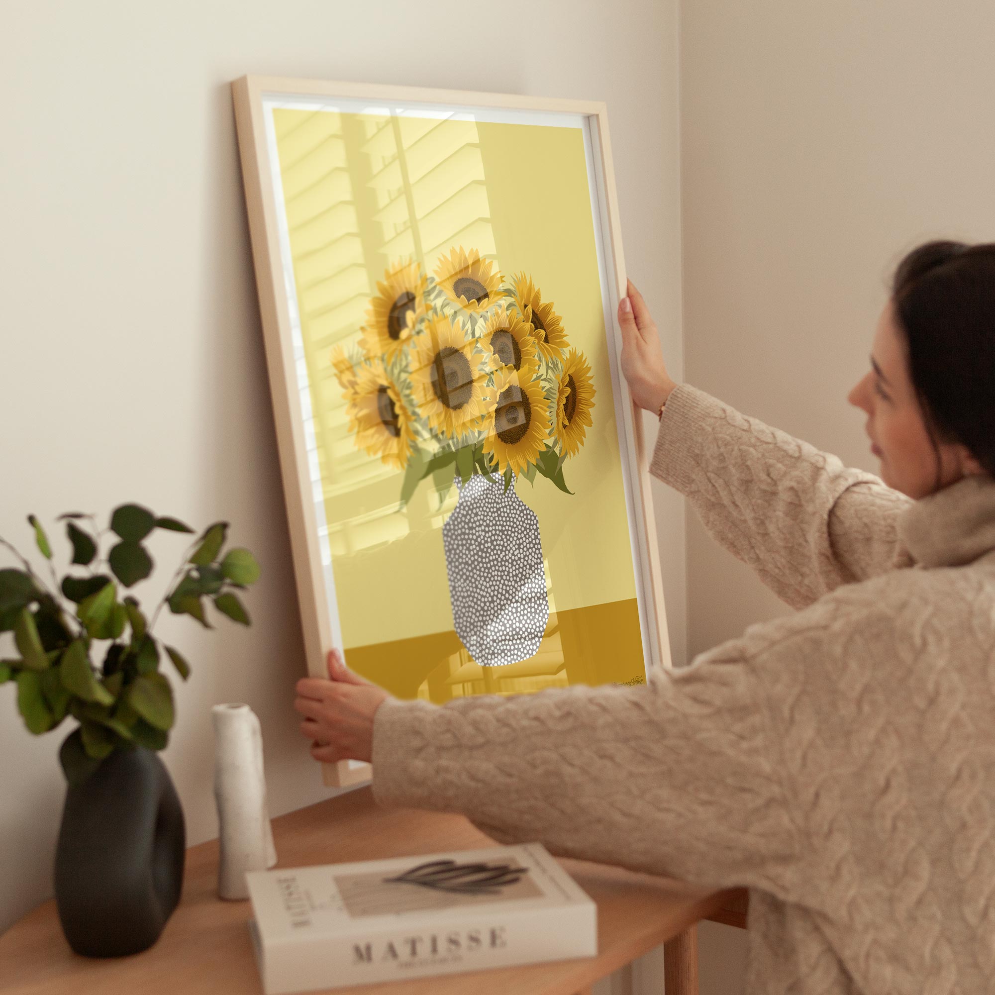 SUNFLOWERS • Art Print