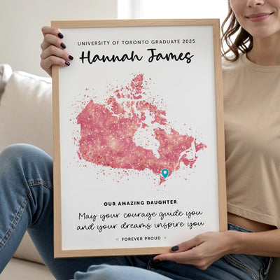 Personalised One Location Map Print v1.0