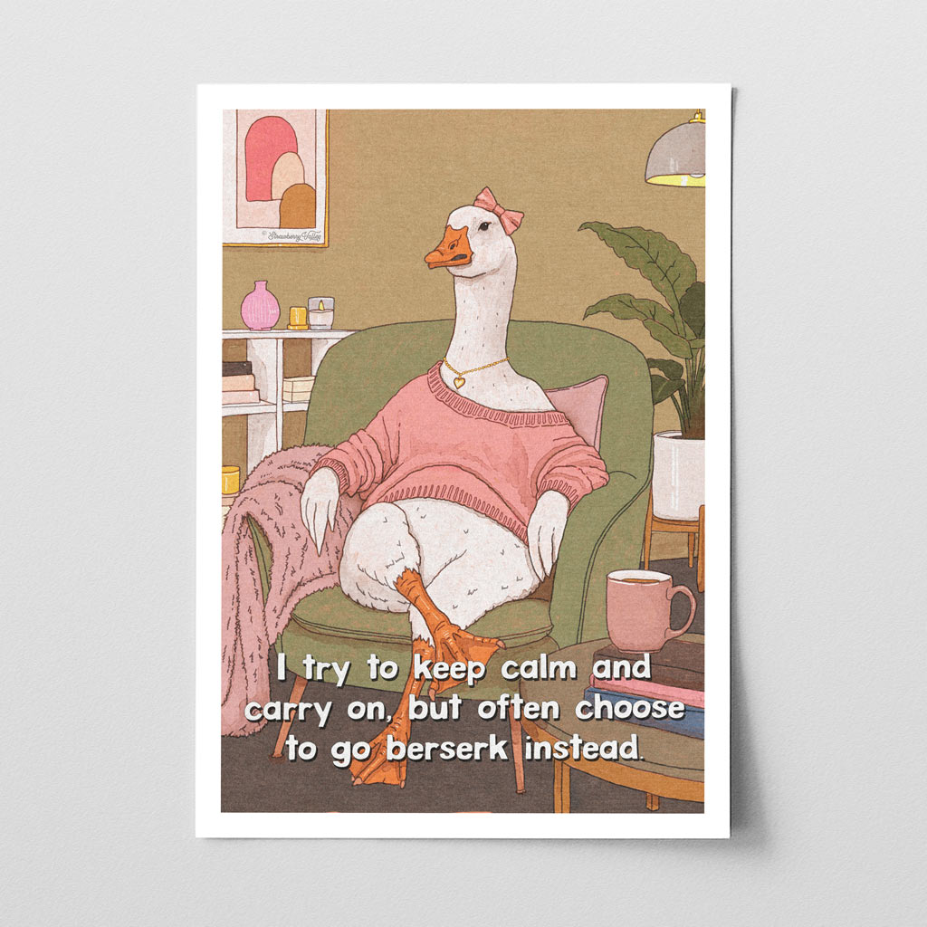 'The Berserker' - Art Print