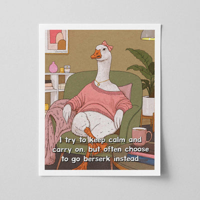 The Berserker - Art Print