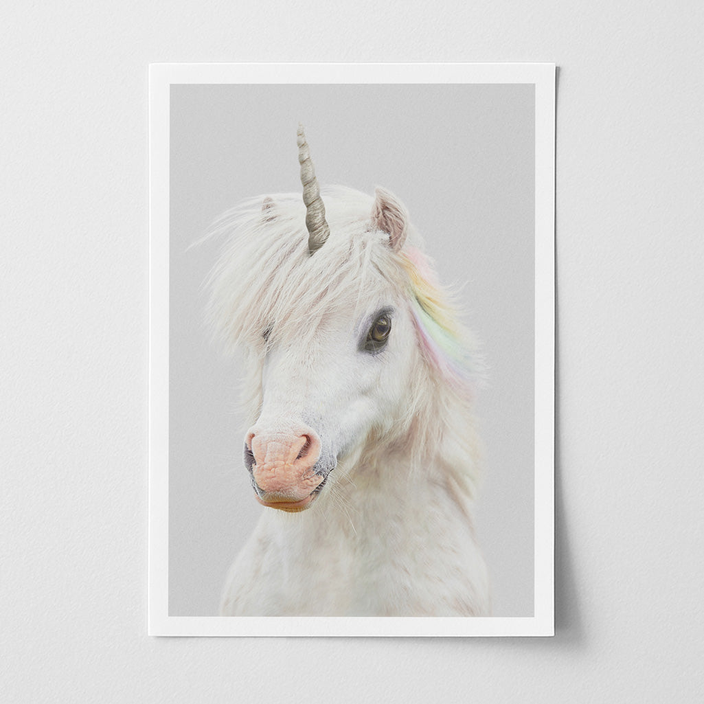 Unicorn Nursery Print - Magical Creature Wall Art for Children’s Bedrooms