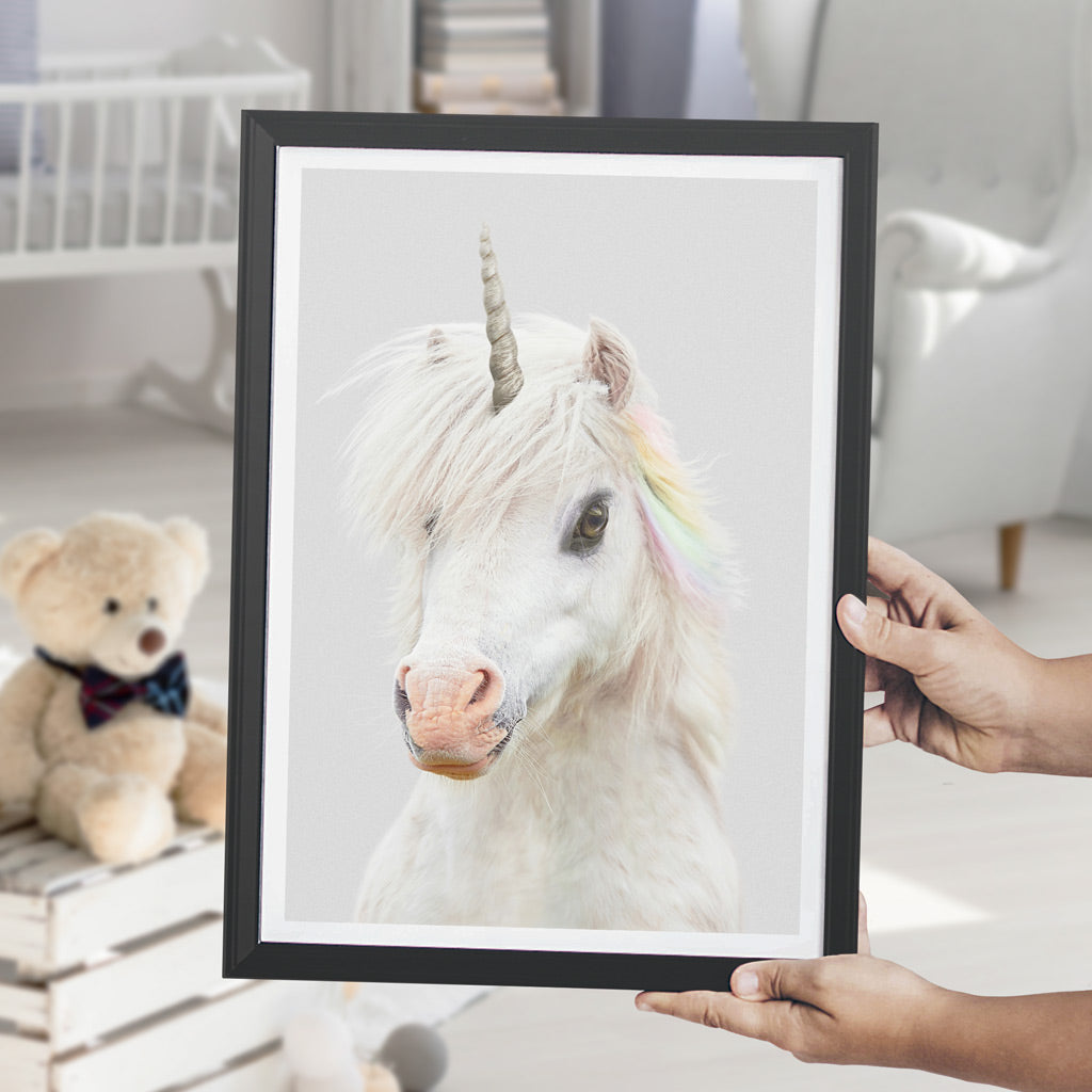 nursery animal prints unicorn