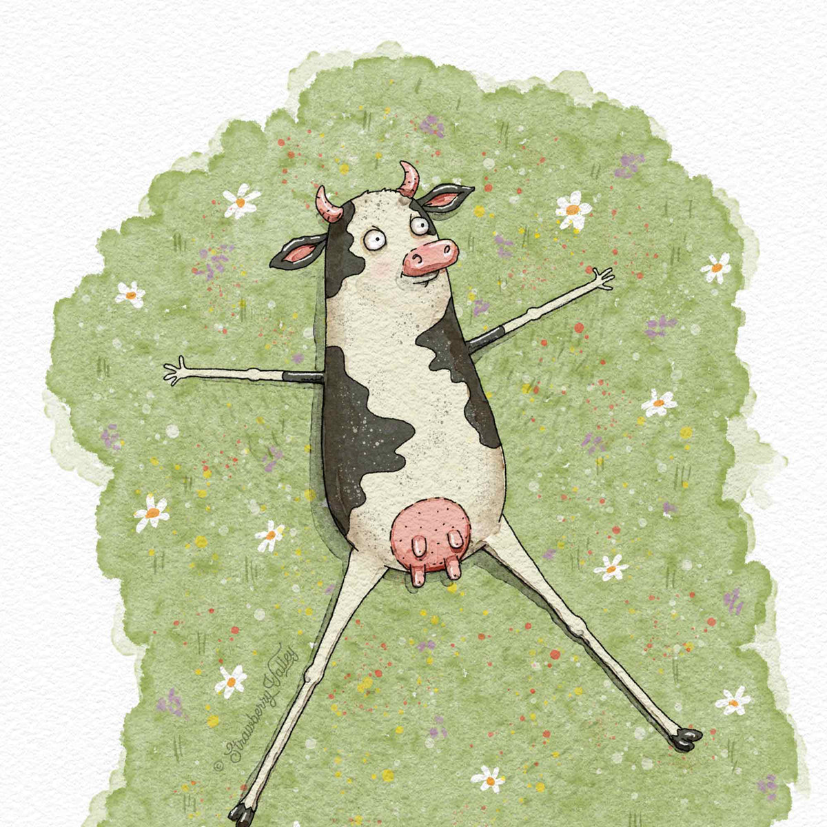 You Are Udderly Adorable - Art Print