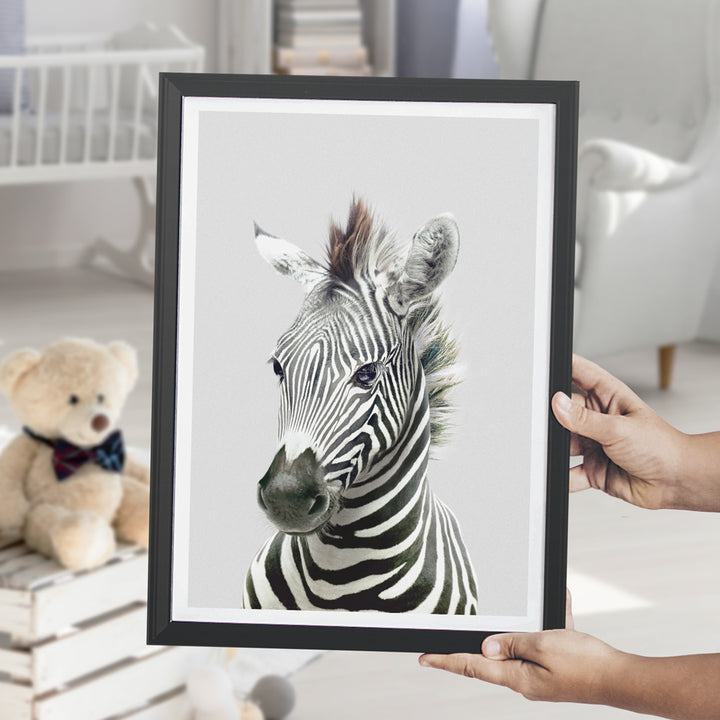 nursery animal prints zebra